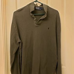 Polo mens long sleeve shirt